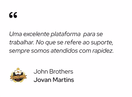 Depoimento da John Brothers, pelo Jovan Martins sobre o topedindo sistema para delivery